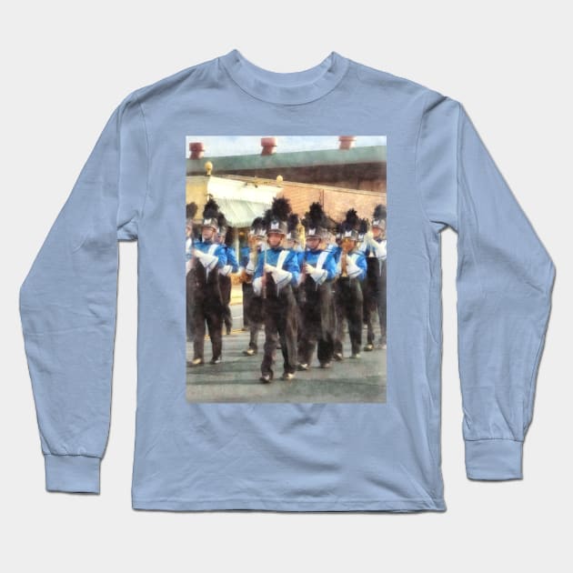 Marching Band Long Sleeve T-Shirt by SusanSavad